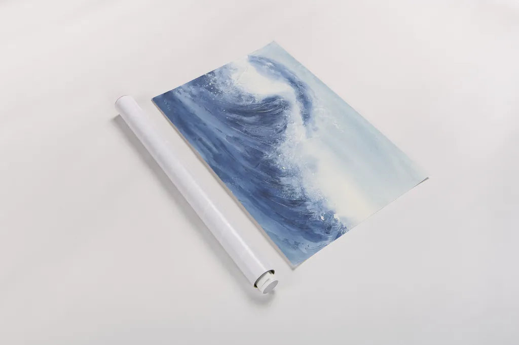 Waves II by Chris Paschke. shown as a rolled paper print. Available as archival giclee rolled canvas, fine art paper, or poster print. SKU 61464i.