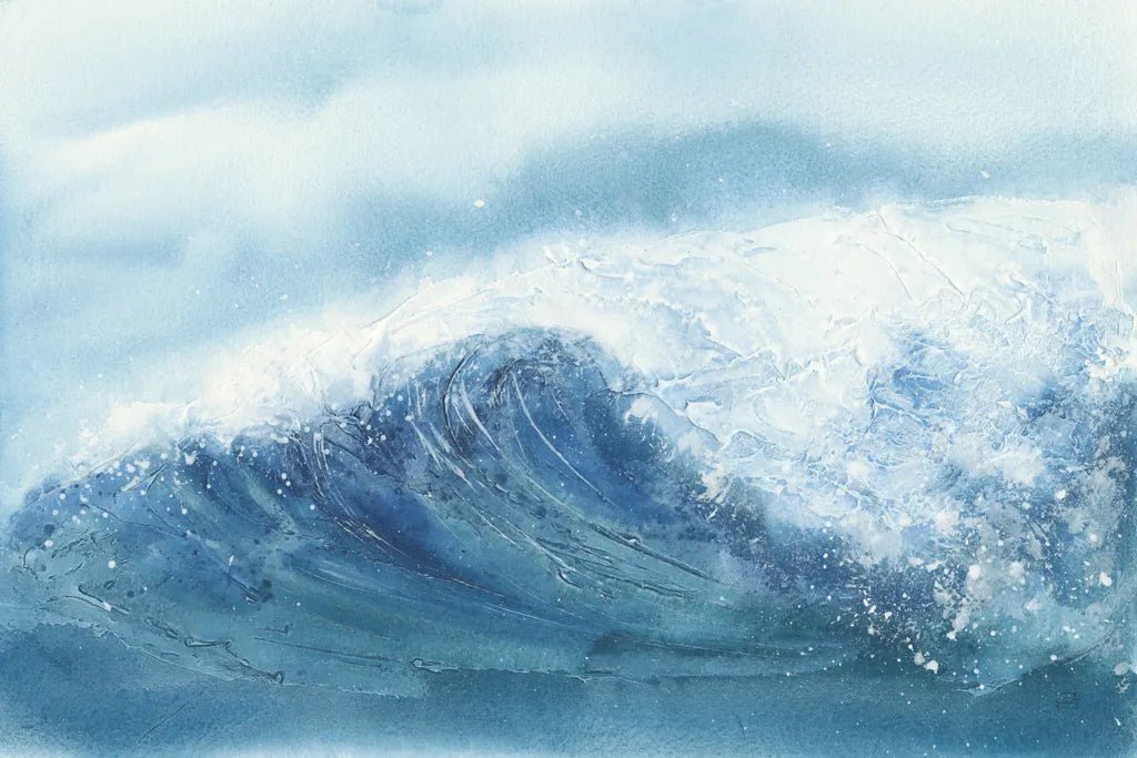 Waves III by Chris Paschke. SKU 61465i. Archival Giclee Fine art print for wall decor.