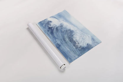 Waves IV by Chris Paschke. shown as a rolled paper print. Available as archival giclee rolled canvas, fine art paper, or poster print. SKU 61466i.