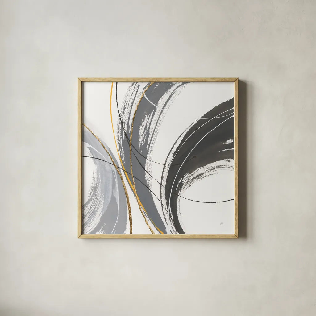 Webbed I by Chris Paschke. Shown in a natural wood glass frame for a timeless modern aesthetic. Available as an archival giclee rolled canvas, fine art paper, or poster print. SKU 88082a.