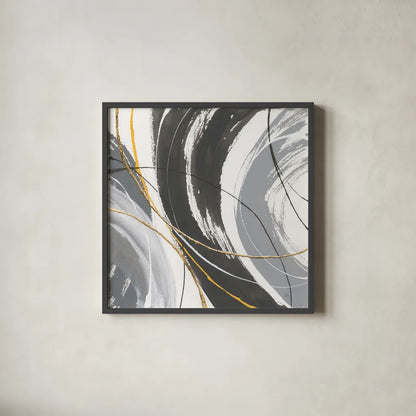 Webbed III by Chris Paschke. Shown in a sleek black glass frame for a contemporary gallery look. Available as an archival giclee rolled canvas, fine art paper, or poster print. SKU 88084a.