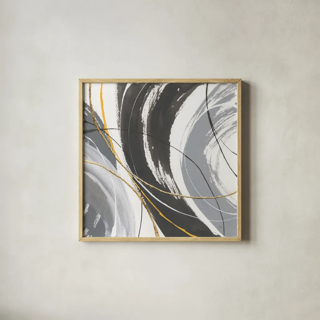 Webbed III by Chris Paschke. Shown in a natural wood glass frame for a timeless modern aesthetic. Available as an archival giclee rolled canvas, fine art paper, or poster print. SKU 88084a.