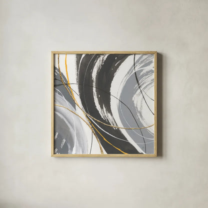 Webbed III by Chris Paschke. Shown in a natural wood glass frame for a timeless modern aesthetic. Available as an archival giclee rolled canvas, fine art paper, or poster print. SKU 88084a.