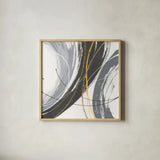 Webbed IV by Chris Paschke. Shown in a natural wood glass frame for a timeless modern aesthetic. Available as an archival giclee rolled canvas, fine art paper, or poster print. SKU 88085a.
