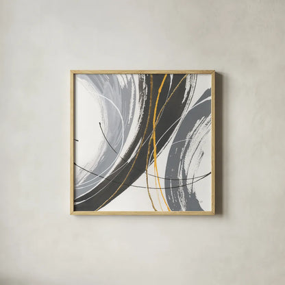 Webbed IV by Chris Paschke. Shown in a natural wood glass frame for a timeless modern aesthetic. Available as an archival giclee rolled canvas, fine art paper, or poster print. SKU 88085a.