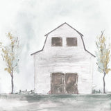 White Barn IV by Chris Paschke. SKU 62509a. Archival Giclee Fine art print for wall decor.