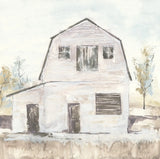 White Barn VI by Chris Paschke. SKU 62511a. Archival Giclee Fine art print for wall decor.
