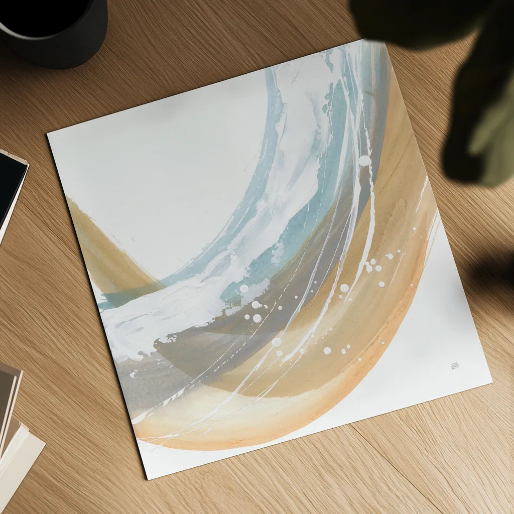 White Dots IV by Chris Paschke. Shown as a detailed flat fine art print, highlighting archival giclee quality. Available as an archival giclee rolled canvas, fine art paper, or poster print. SKU 82273a.