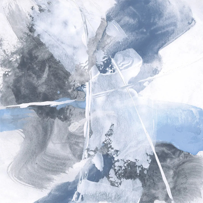 White Line Blues IV by Chris Paschke. SKU 74345a. Archival Giclee Fine art print for wall decor.