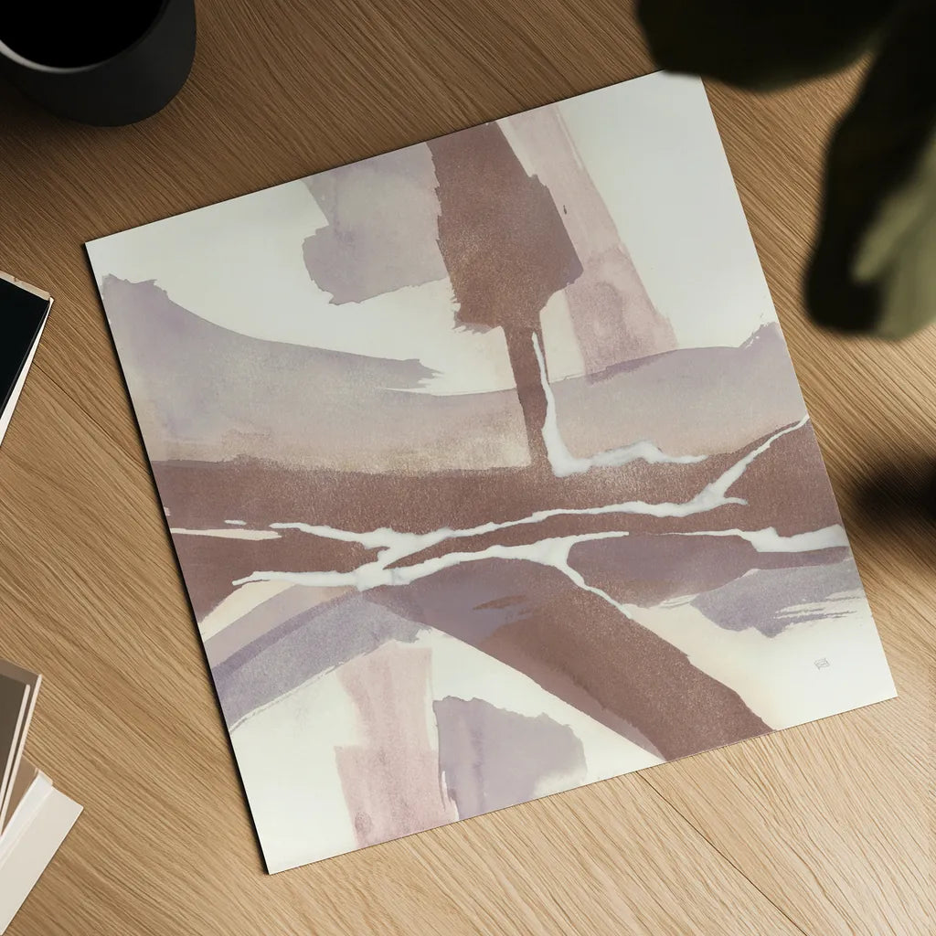 White and Placid I Blush by Chris Paschke. Shown as a detailed flat fine art print, highlighting archival giclee quality. Available as an archival giclee rolled canvas, fine art paper, or poster print. SKU 42719a.