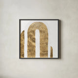 White on White I by Chris Paschke. Shown in a sleek black glass frame for a contemporary gallery look. Available as an archival giclee rolled canvas, fine art paper, or poster print. SKU 86797a.