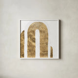 White on White I by Chris Paschke. Shown in a crisp white glass frame for a clean and minimalist style. Available as an archival giclee rolled canvas, fine art paper, or poster print. SKU 86797a.