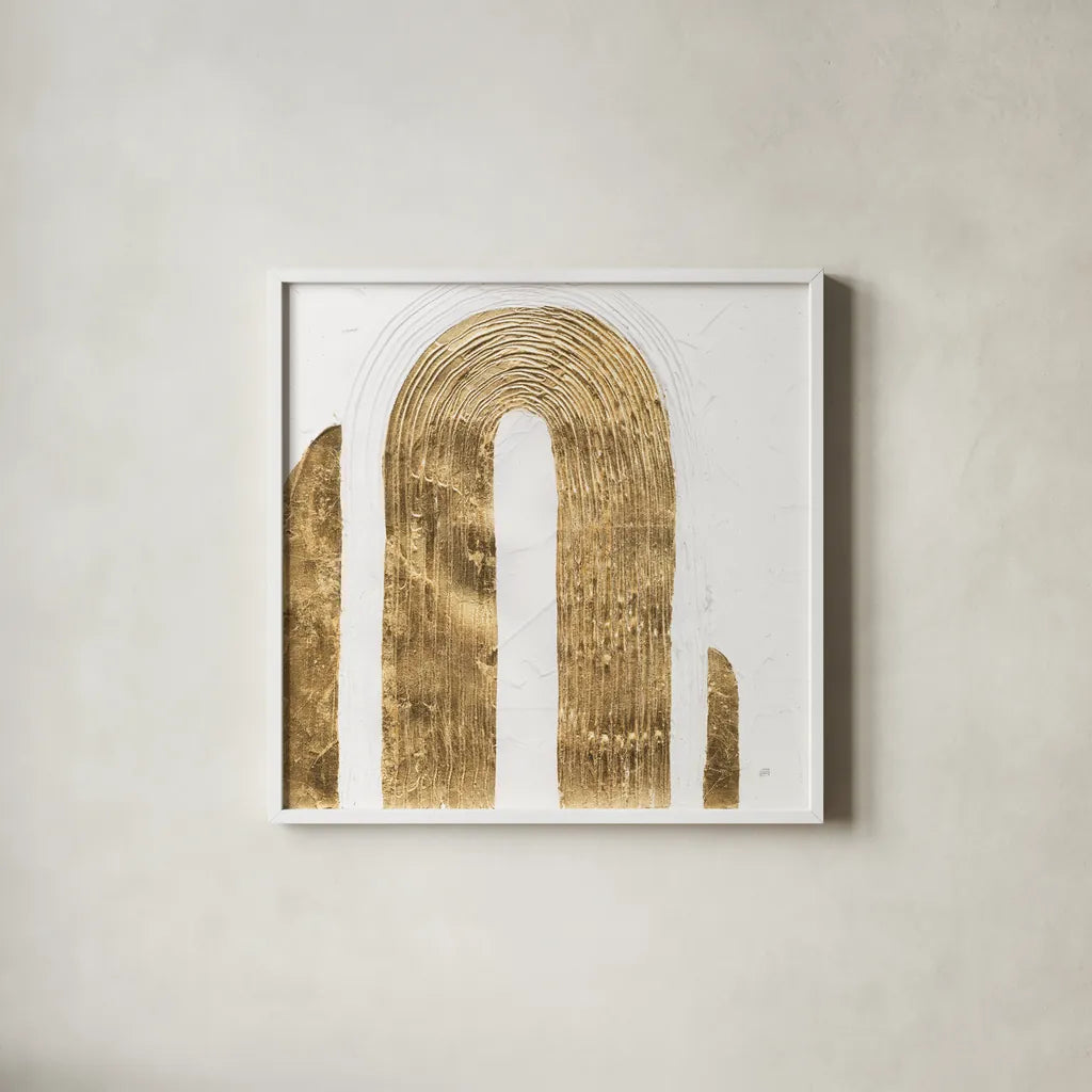 White on White I by Chris Paschke. Shown in a crisp white glass frame for a clean and minimalist style. Available as an archival giclee rolled canvas, fine art paper, or poster print. SKU 86797a.