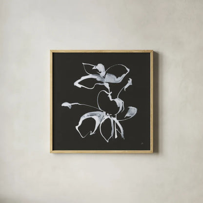 Wildflowers III by Chris Paschke. Shown in a natural wood glass frame for a timeless modern aesthetic. Available as an archival giclee rolled canvas, fine art paper, or poster print. SKU 73091a.