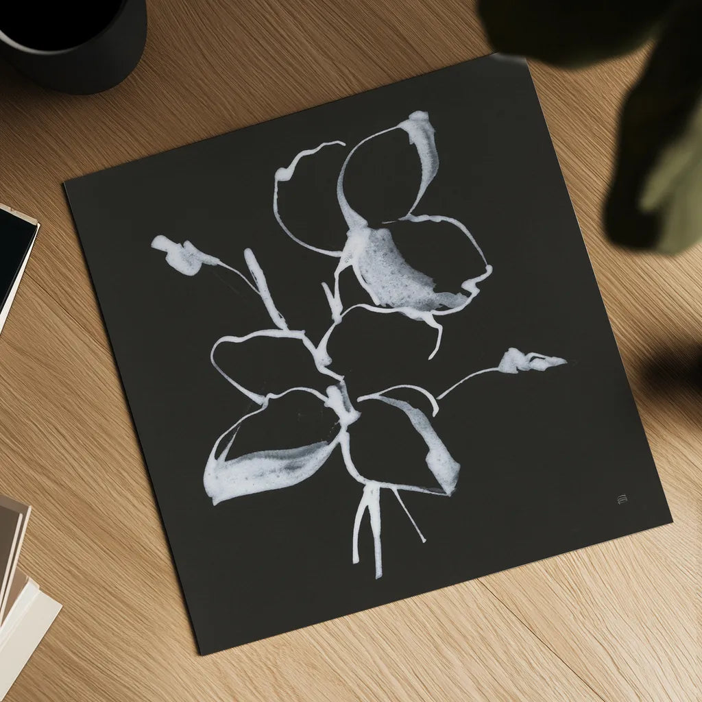 Wildflowers IV by Chris Paschke. Shown as a detailed flat fine art print, highlighting archival giclee quality. Available as an archival giclee rolled canvas, fine art paper, or poster print. SKU 73092a.