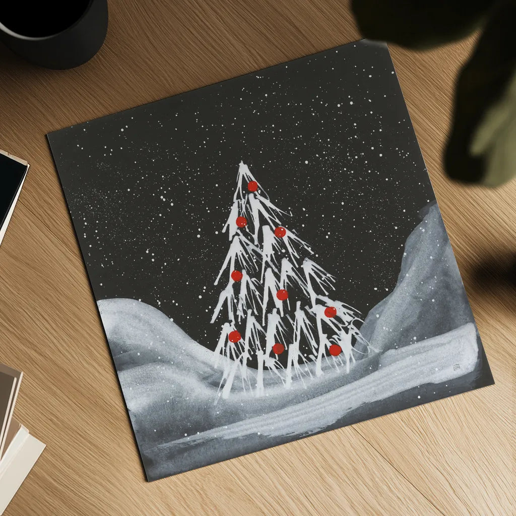 Winter White I by Chris Paschke. Shown as a detailed flat fine art print, highlighting archival giclee quality. Available as an archival giclee rolled canvas, fine art paper, or poster print. SKU 83118a.