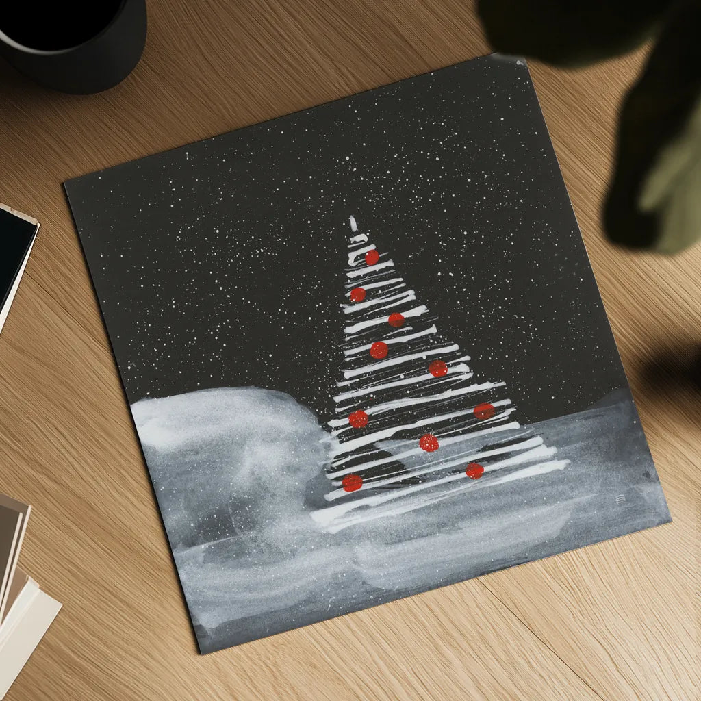 Winter White II by Chris Paschke. Shown as a detailed flat fine art print, highlighting archival giclee quality. Available as an archival giclee rolled canvas, fine art paper, or poster print. SKU 83119a.