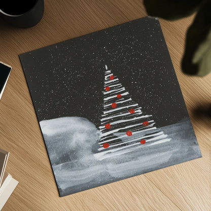 Winter White II by Chris Paschke. Shown as a detailed flat fine art print, highlighting archival giclee quality. Available as an archival giclee rolled canvas, fine art paper, or poster print. SKU 83119a.