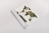 World Map Gold Dust by Chris Paschke. shown as a rolled paper print. Available as archival giclee rolled canvas, fine art paper, or poster print. SKU 53224i.