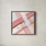 Woven I by Chris Paschke. Shown in a sleek black glass frame for a contemporary gallery look. Available as an archival giclee rolled canvas, fine art paper, or poster print. SKU 82445a.