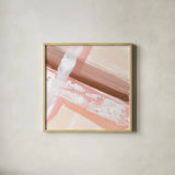 Woven II by Chris Paschke. Shown in a natural wood glass frame for a timeless modern aesthetic. Available as an archival giclee rolled canvas, fine art paper, or poster print. SKU 82446a.