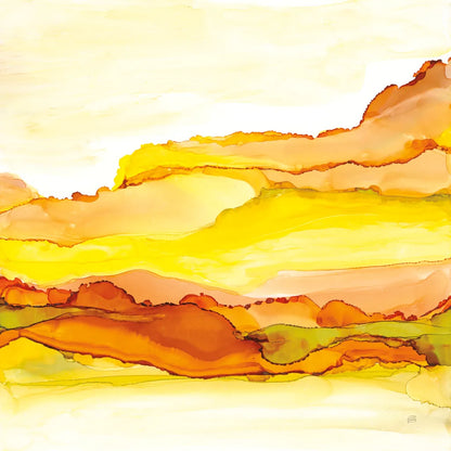 Yellowscape I by Chris Paschke. SKU 66754a. Archival Giclee Fine art print for wall decor.