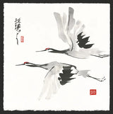 Zen Crane I by Chris Paschke. SKU 35081a. Archival Giclee Fine art print for wall decor.