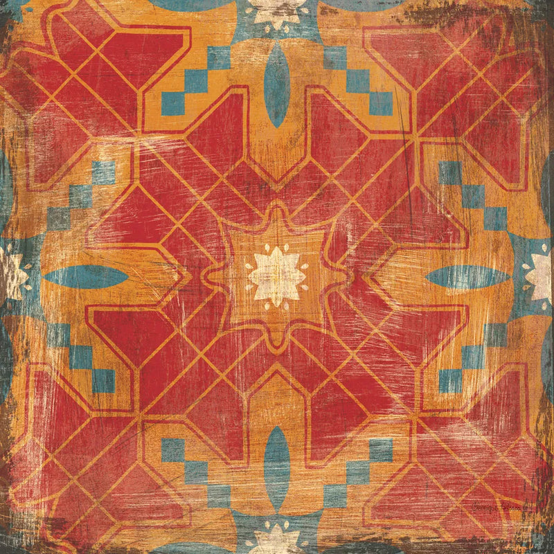 Moroccan Tiles II v2 by Cleonique Hilsaca. SKU 16173a. Archival Giclee Fine art print for wall decor.