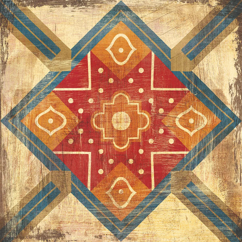 Moroccan Tiles IX by Cleonique Hilsaca. SKU 16181a. Archival Giclee Fine art print for wall decor.