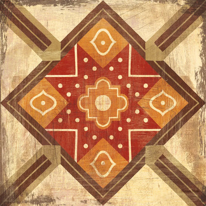 Moroccan Tiles Spice IX by Cleonique Hilsaca. SKU 38581a. Archival Giclee Fine art print for wall decor.