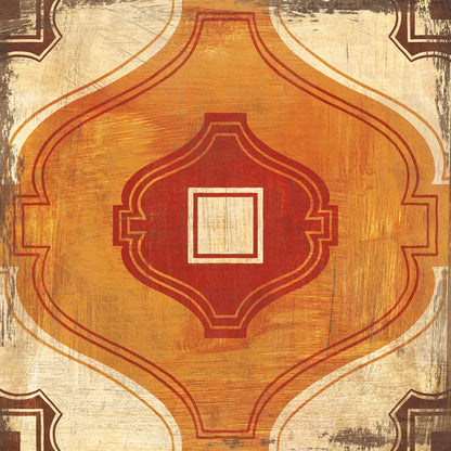 Moroccan Tiles Spice X by Cleonique Hilsaca. SKU 38584a. Archival Giclee Fine art print for wall decor.