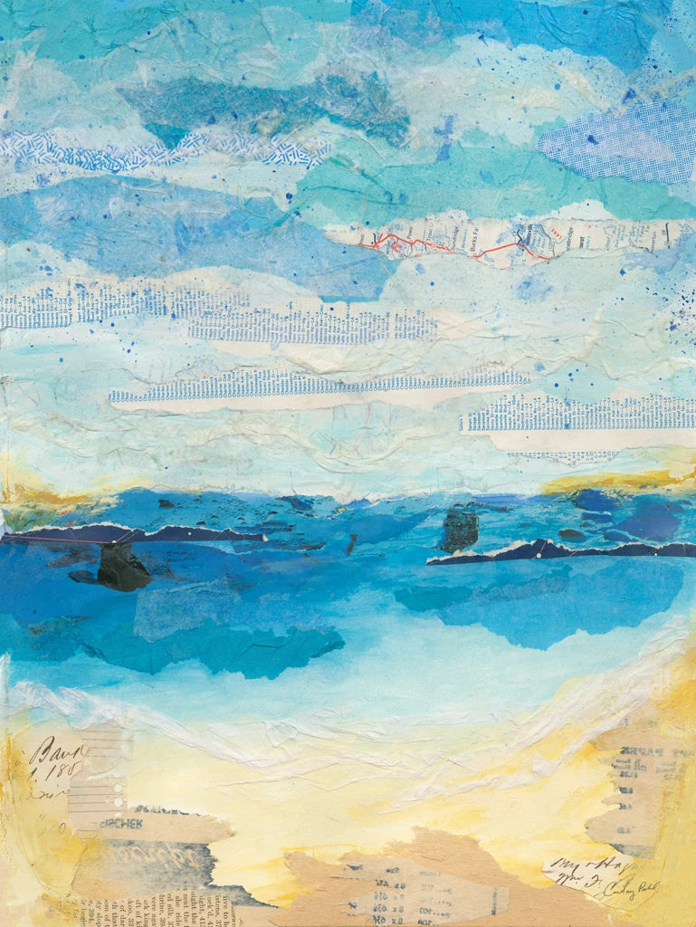 Abstract Coastal III by Courtney Prahl