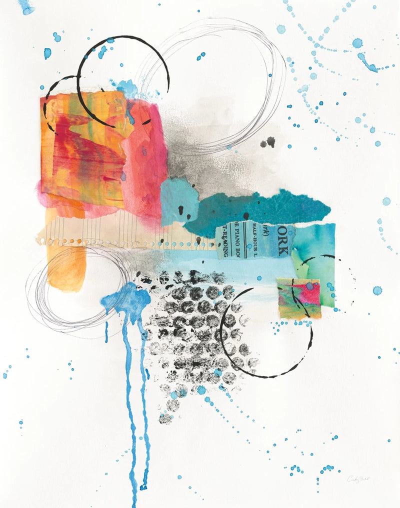 Abstract Skyline I by Courtney Prahl