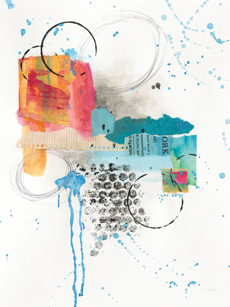 Abstract Skyline I Crop by Courtney Prahl