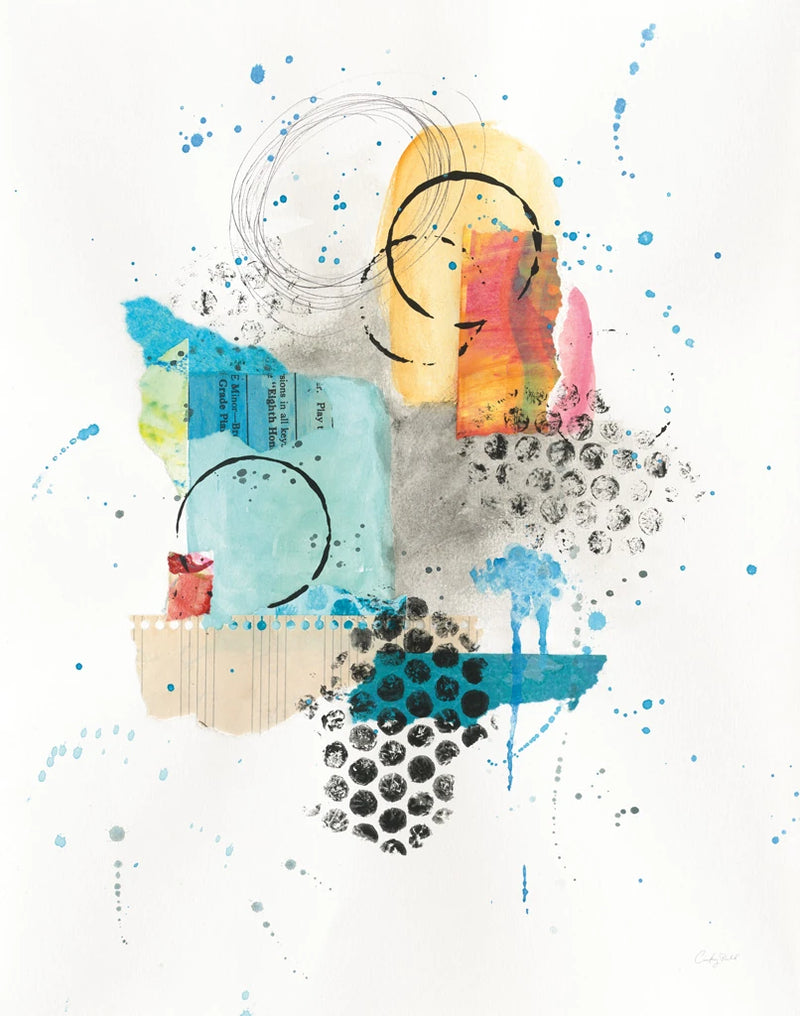 Abstract Skyline II by Courtney Prahl