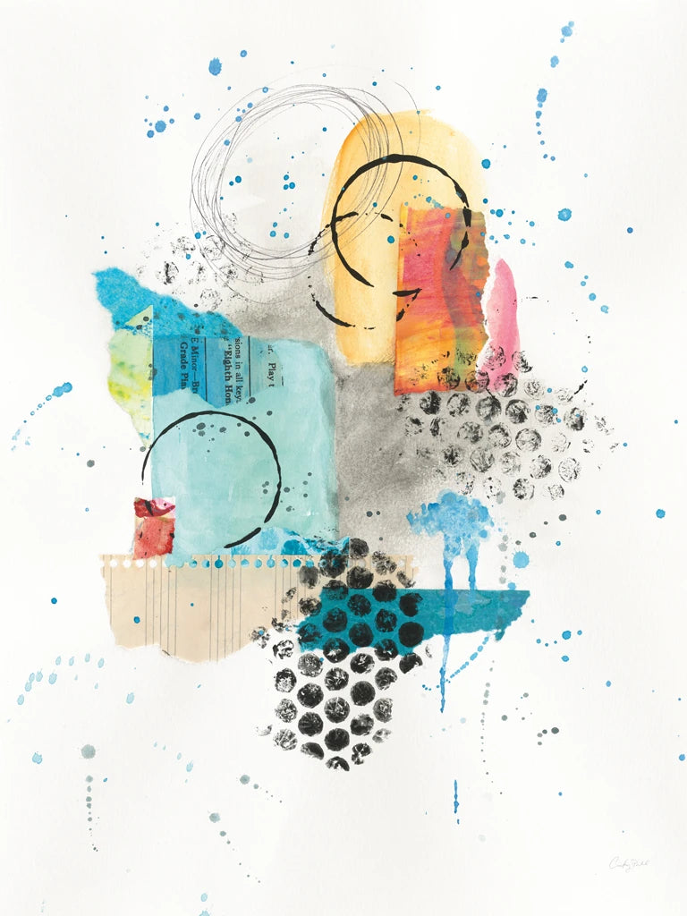 Abstract Skyline II Crop by Courtney Prahl