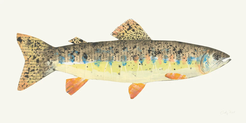 Angling in the Stream III by Courtney Prahl