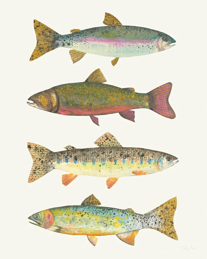 Angling in the Stream V by Courtney Prahl