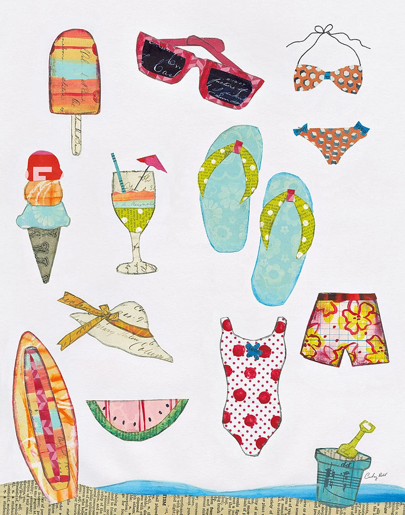 At the Beach II v2 by Courtney Prahl