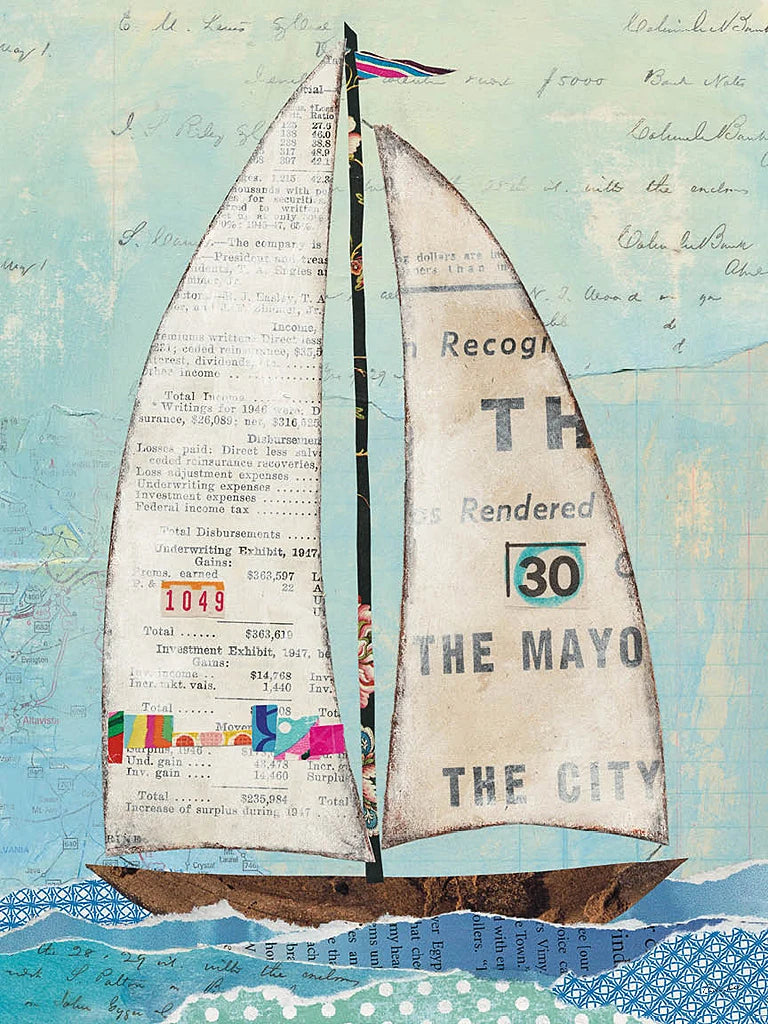 At the Regatta III by Courtney Prahl