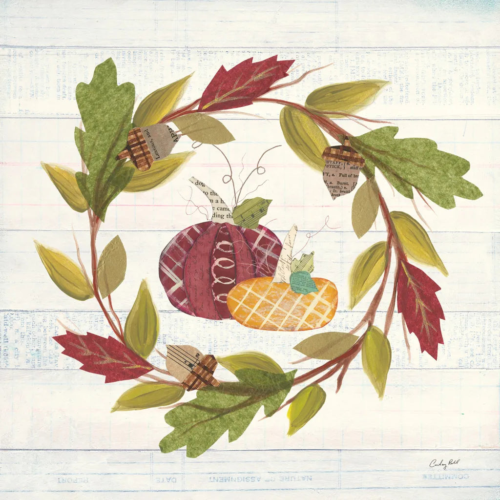 Autumn Bounty I by Courtney Prahl. SKU 38539a. Archival Giclee Fine art print for wall decor.