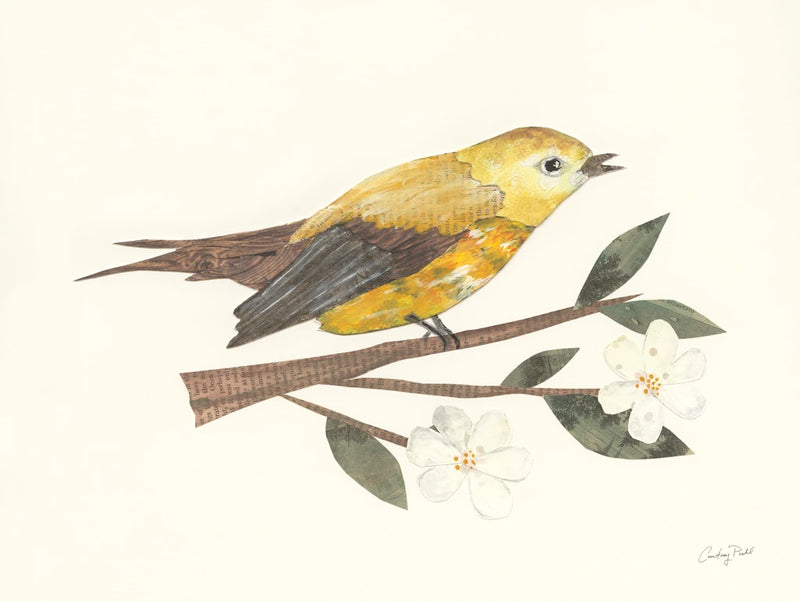 Birds and Blossoms I by Courtney Prahl