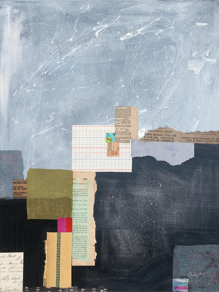 Block Abstract I v2 Crop by Courtney Prahl