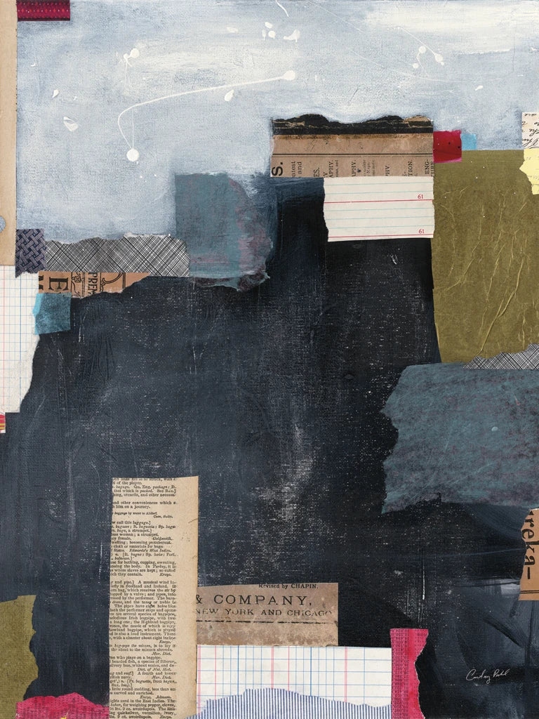 Block Abstract II v2 Crop by Courtney Prahl