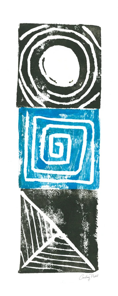 Block Print III by Courtney Prahl