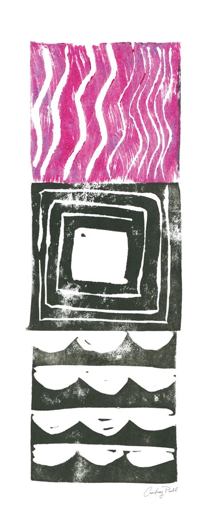 Block Print IV by Courtney Prahl