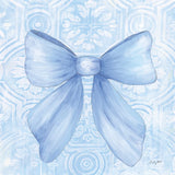 Blue Bow by Courtney Prahl. SKU 101031a. Archival Giclee Fine art print for wall decor.