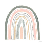 Boho Rainbow II by Courtney Prahl. SKU 56522a. Archival Giclee Fine art print for wall decor.