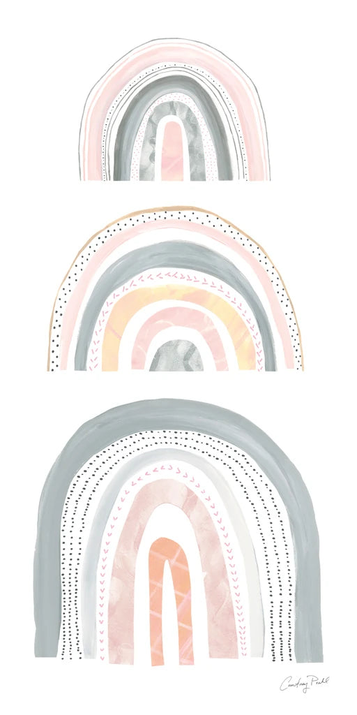 Boho Rainbow V by Courtney Prahl