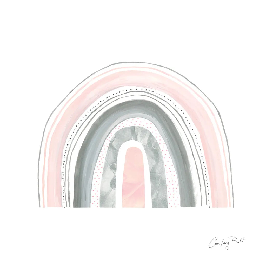 Boho Rainbow VII by Courtney Prahl. SKU 57819a. Archival Giclee Fine art print for wall decor.
